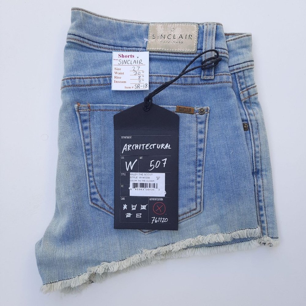 NWT Women's Denim Shorts Size 27 "Sinclair"